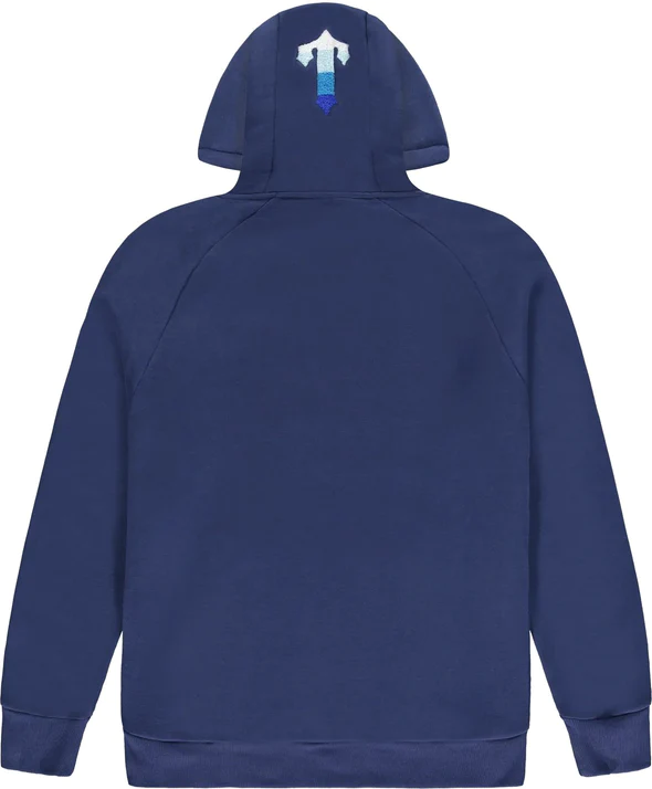 Trapstar Chenille Decoded Hoodie 2.0 Tracksuit Medieval Blue