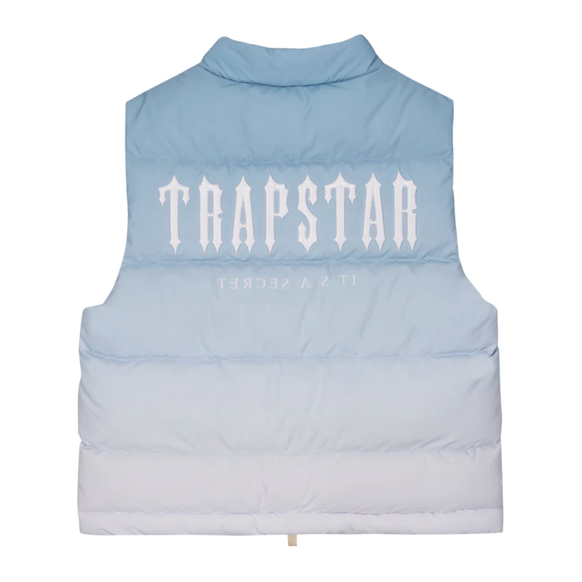 Trapstar Irongate T Badge Gilet Blue Gradient