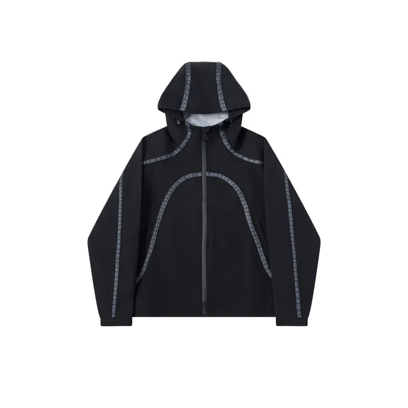 MERTRA Seam Tape Jacket - (BLACK)