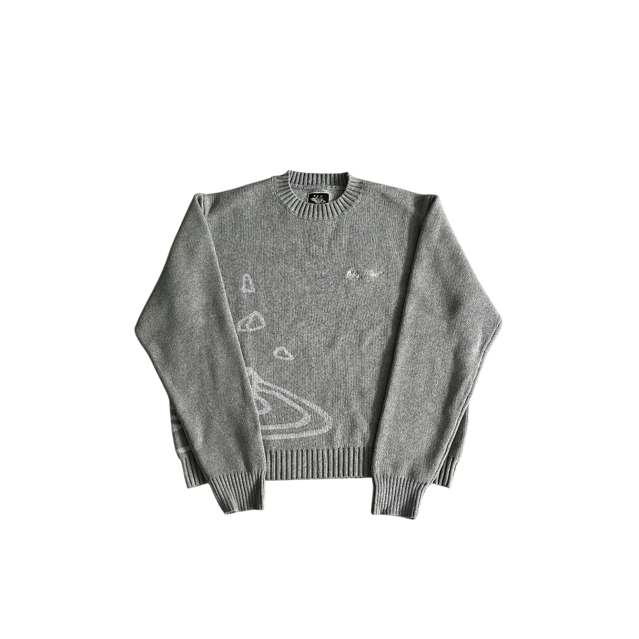 Broken Planet Outer Space Sweater Grey