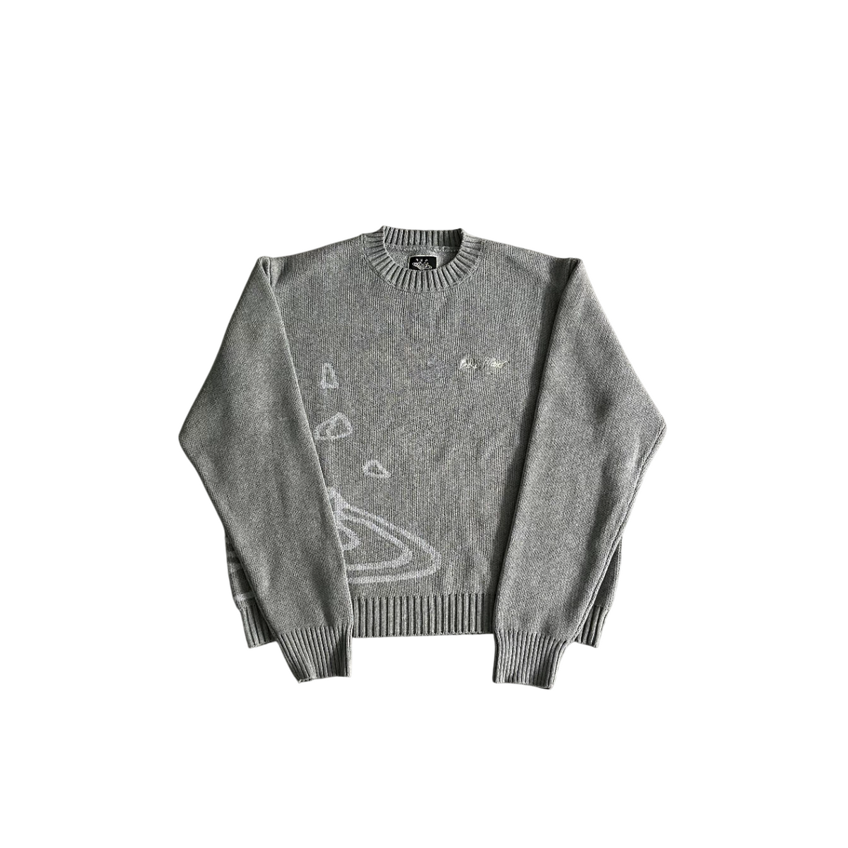 Broken Planet Outer Space Sweater Grey