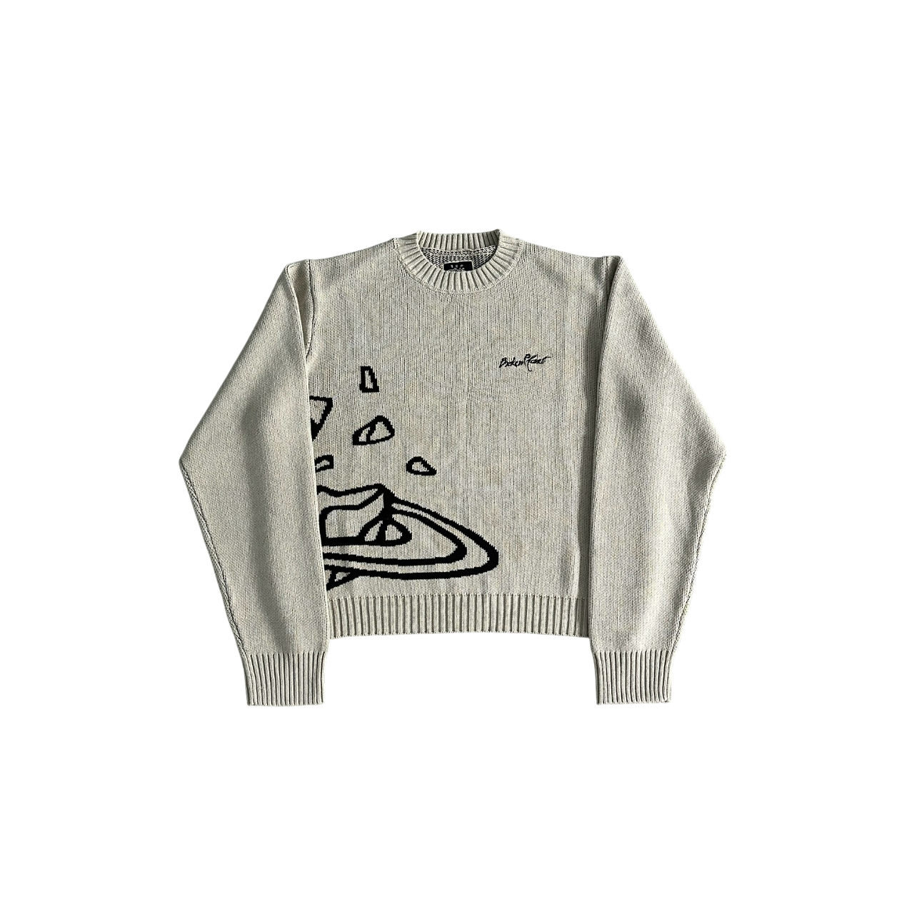 Broken Planet Outer Space Sweater Cream