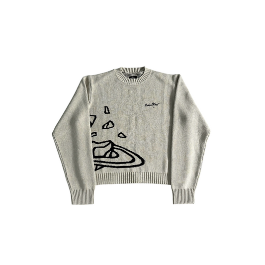 Broken Planet Outer Space Sweater Cream