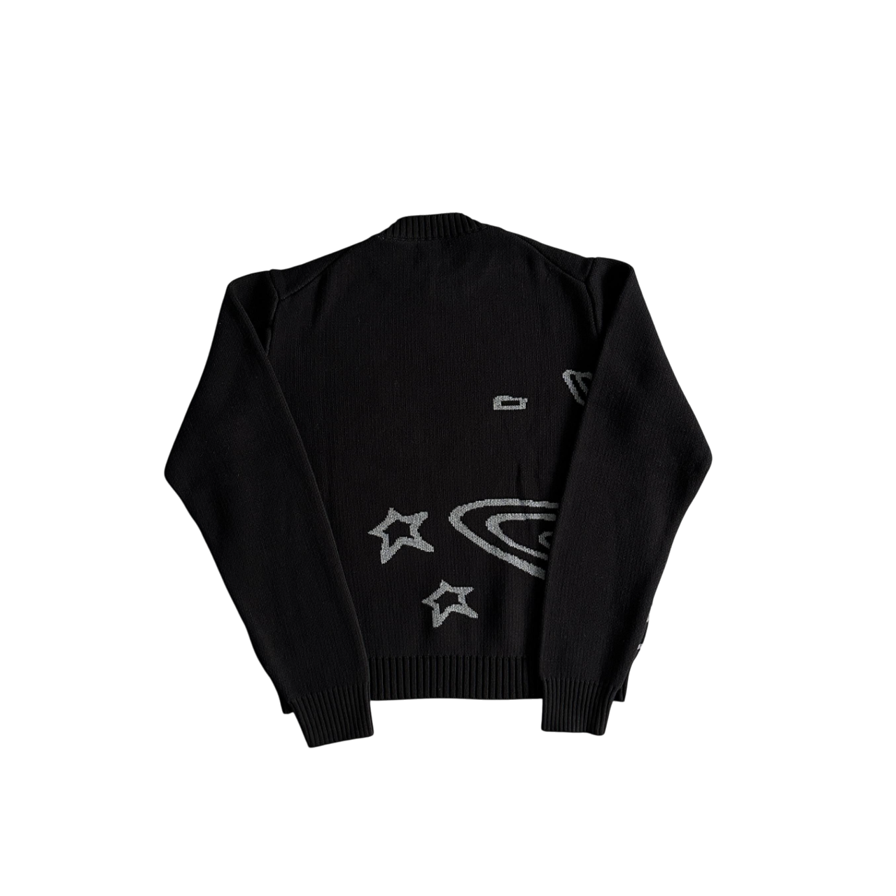 Broken Planet Outer Space Sweater Black/White
