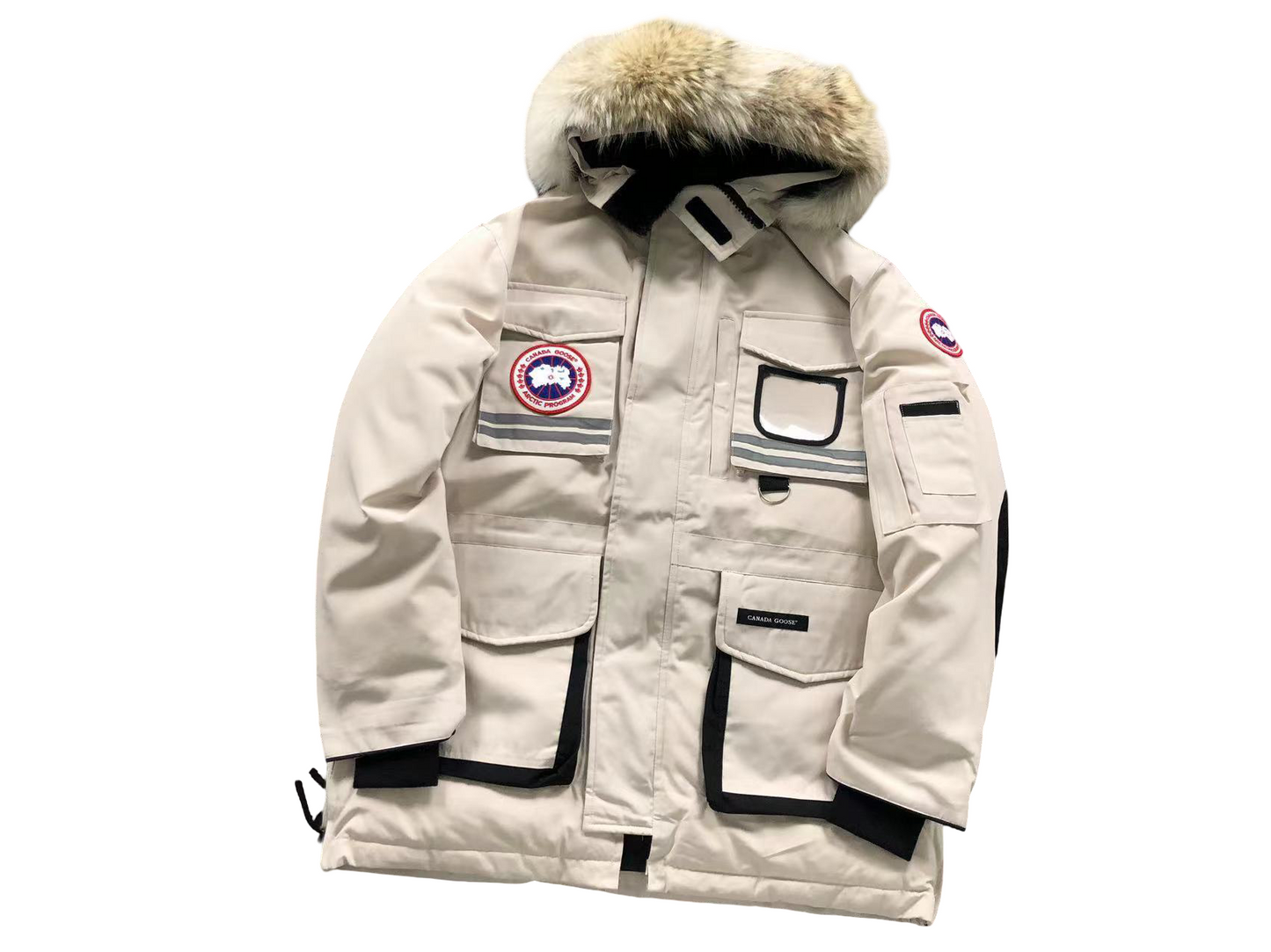 Canada Goose Snow Mantra Parka Cream