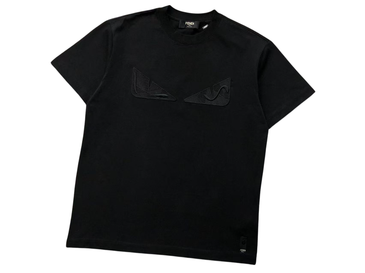 Fendi Mosaic Tee Black