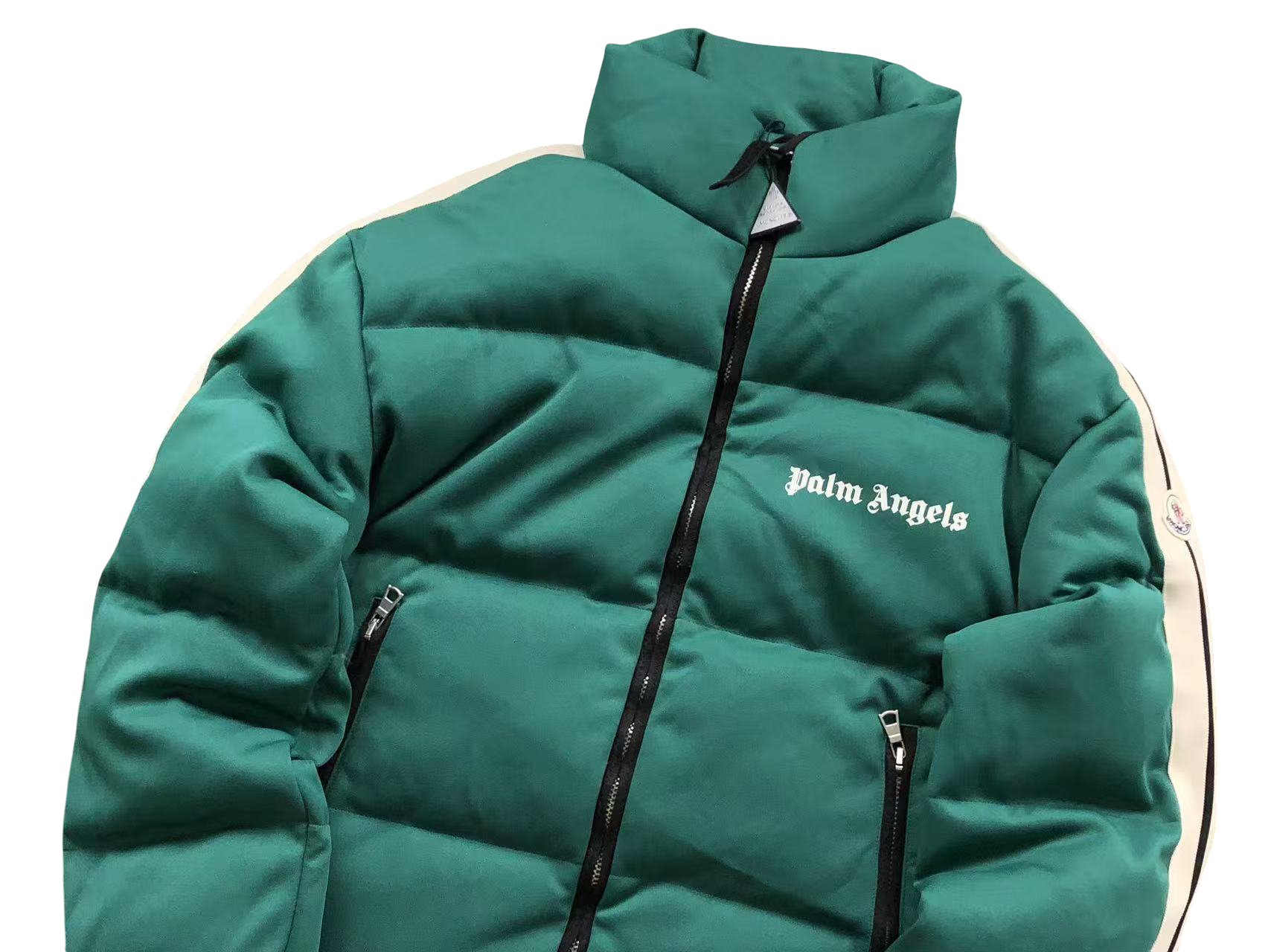 Moncler x Palm Angels Rodman Down Jacket Teal