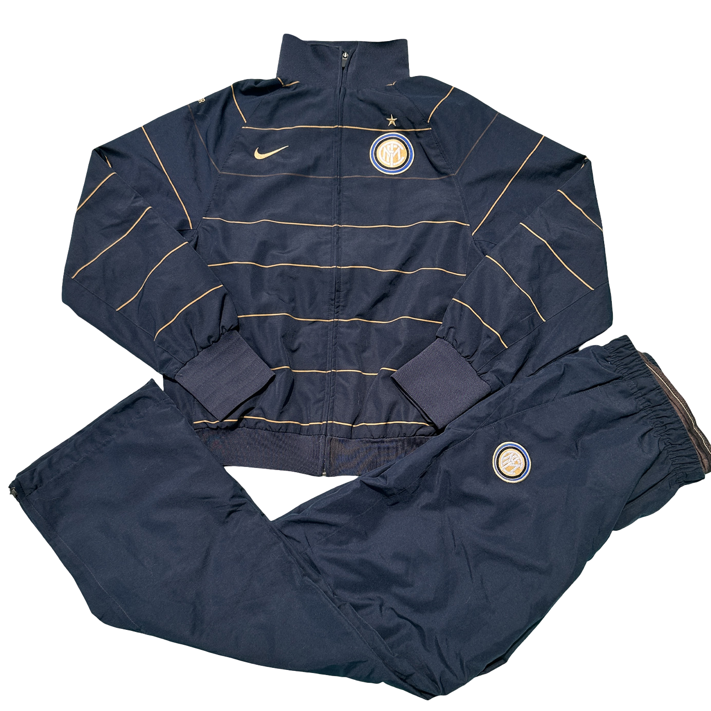 Nike Vintage Inter Milan Shell Suit Jacket Navy