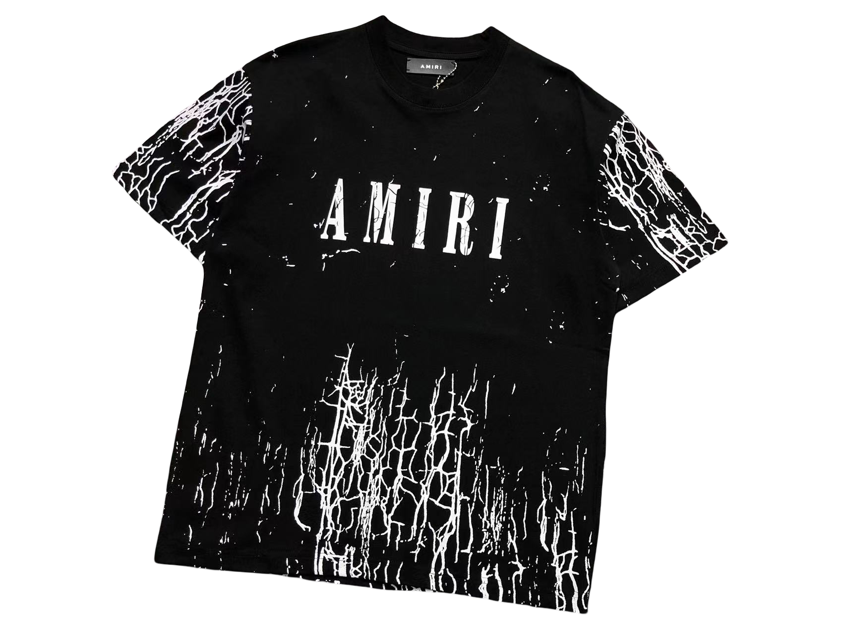 AMIRI Cracked Tee Black