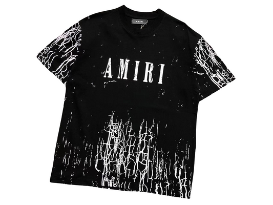 AMIRI Cracked Tee Black