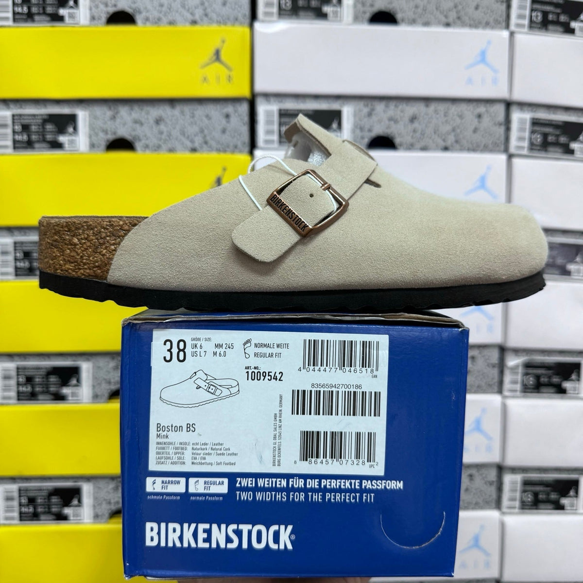 Birkenstock Boston BS Cream