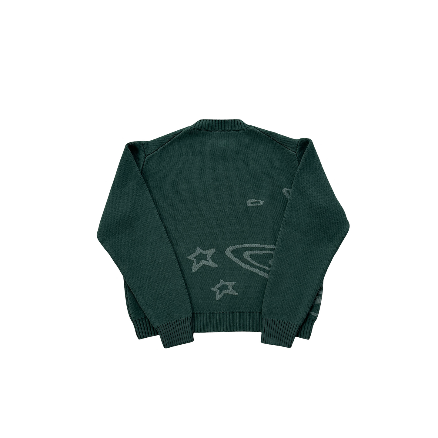 Broken Planet Outer Space Sweater Green