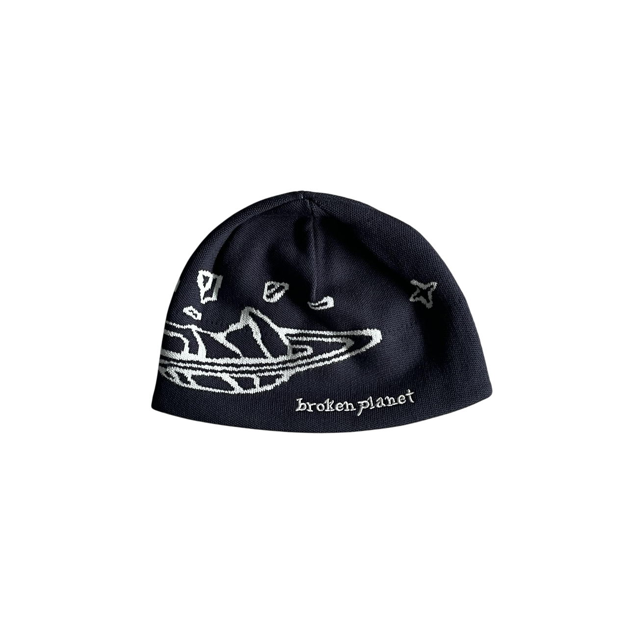 Broken Planet Outer Space Beanie Blue