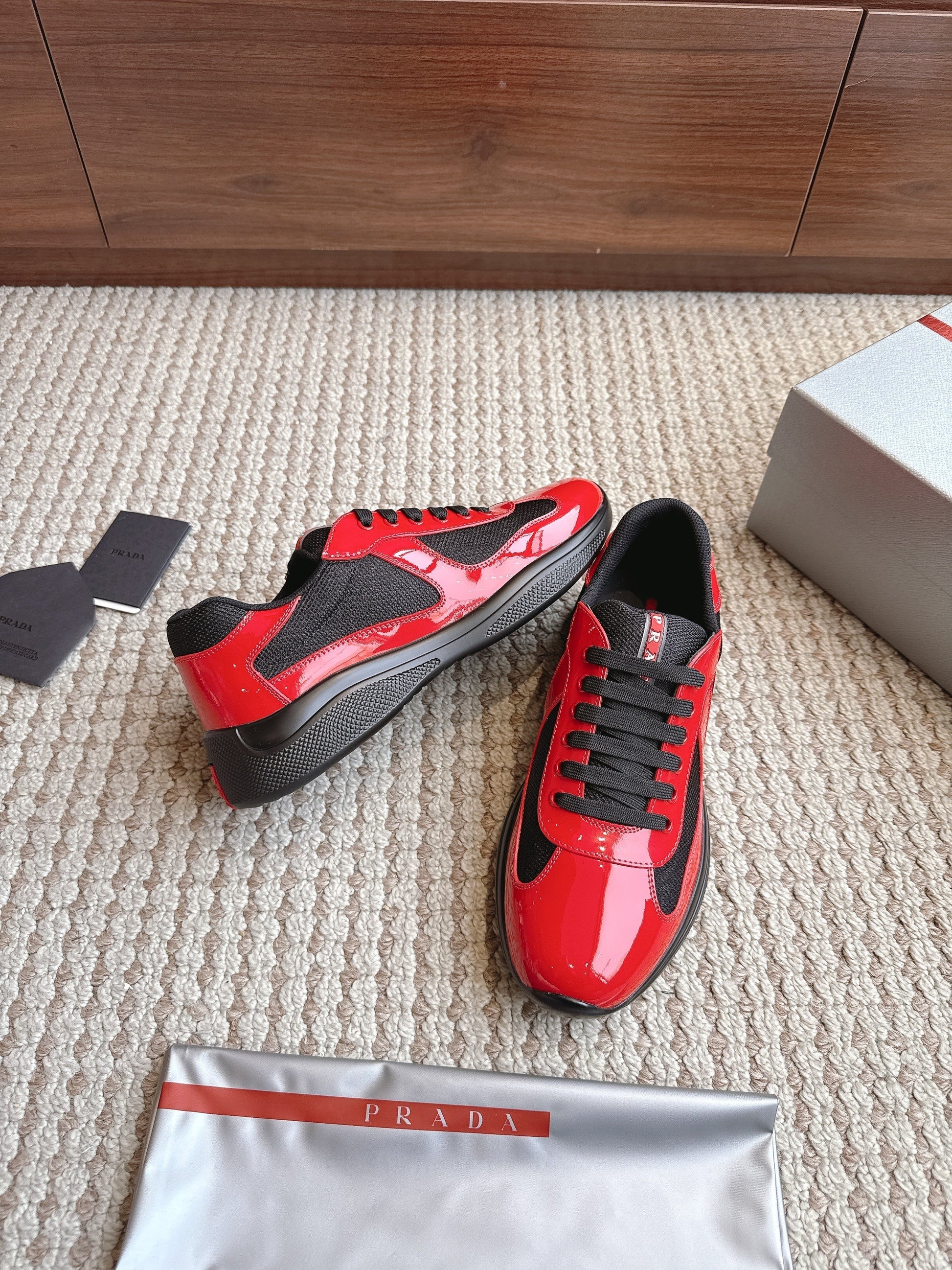 Prada America's Cup Red Black