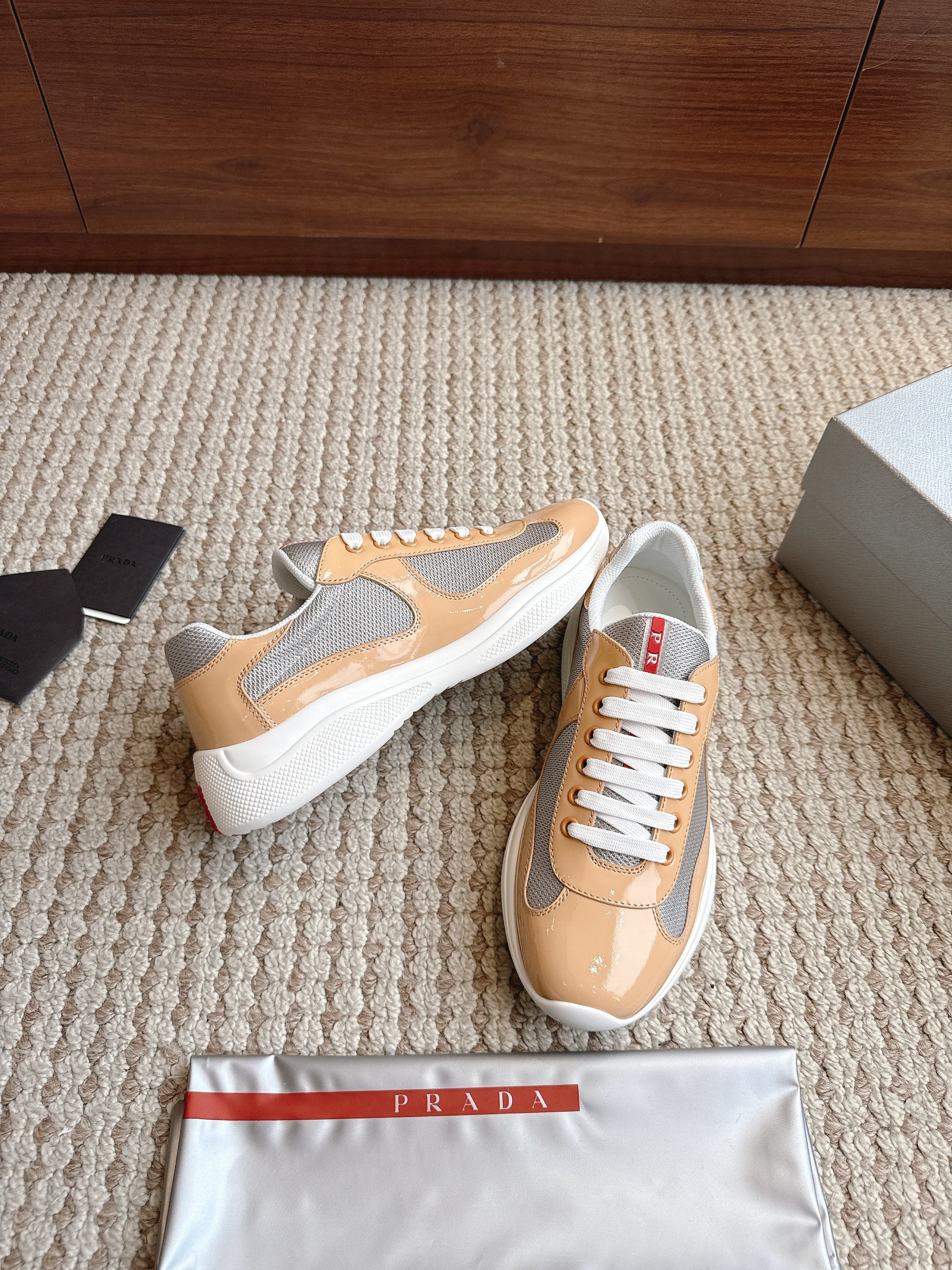 Prada America's Cup Peach Grey