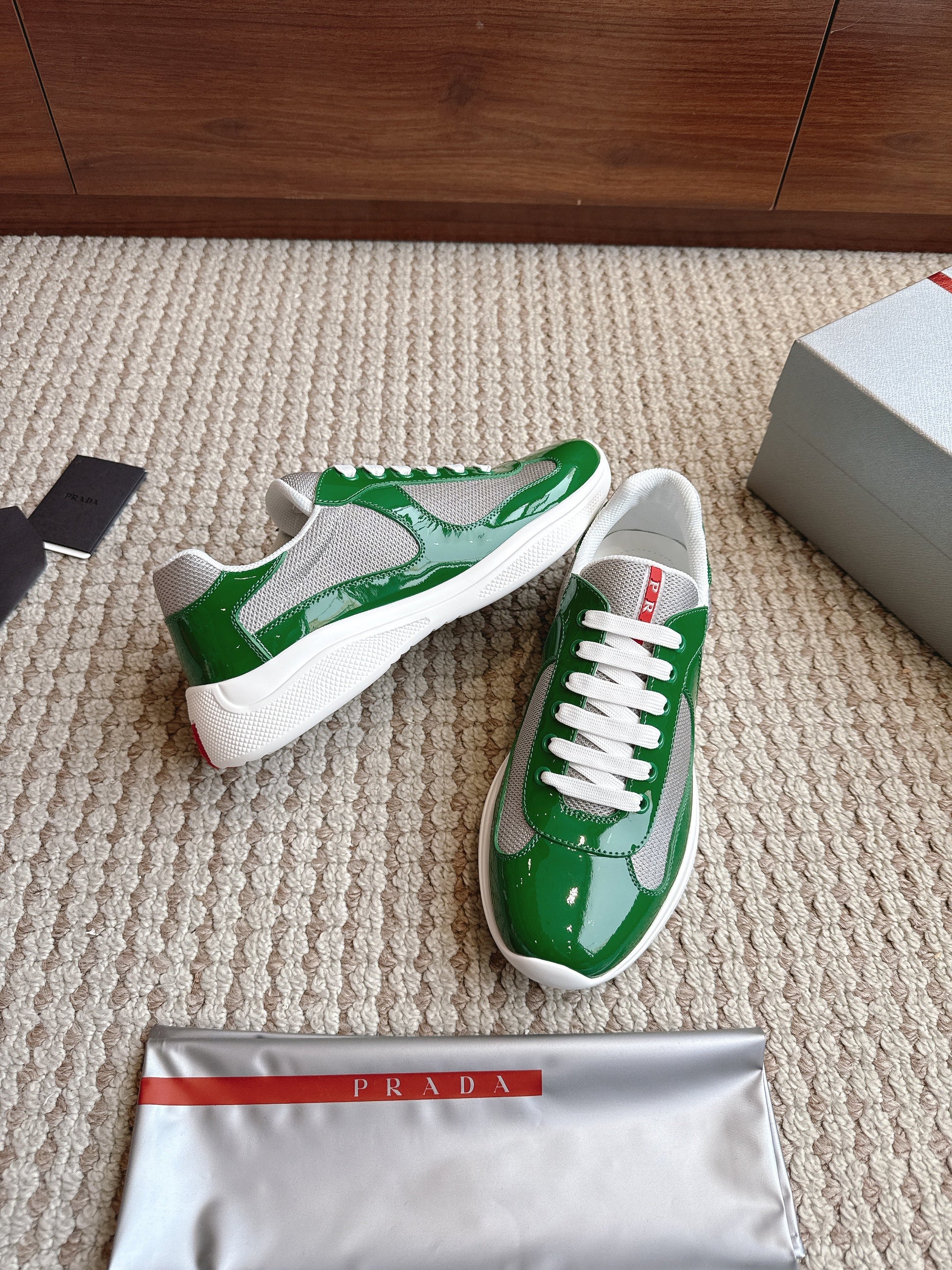 Prada America's Cup Cactus Green Grey