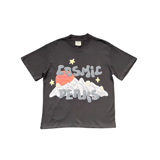 Broken Planet Cosmic Peaks Tee Soot Black