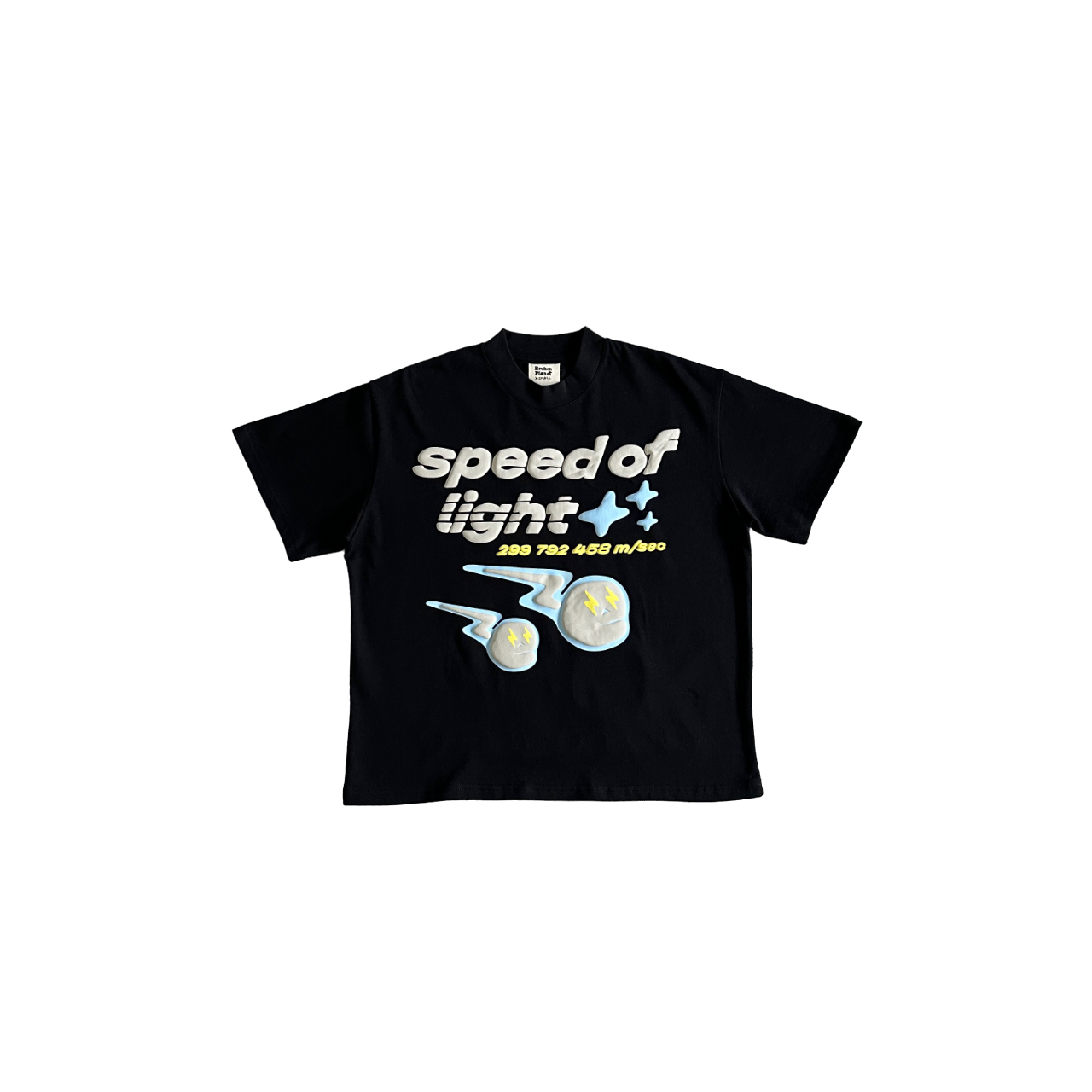 Broken Planet Speed Of Light Tee Black