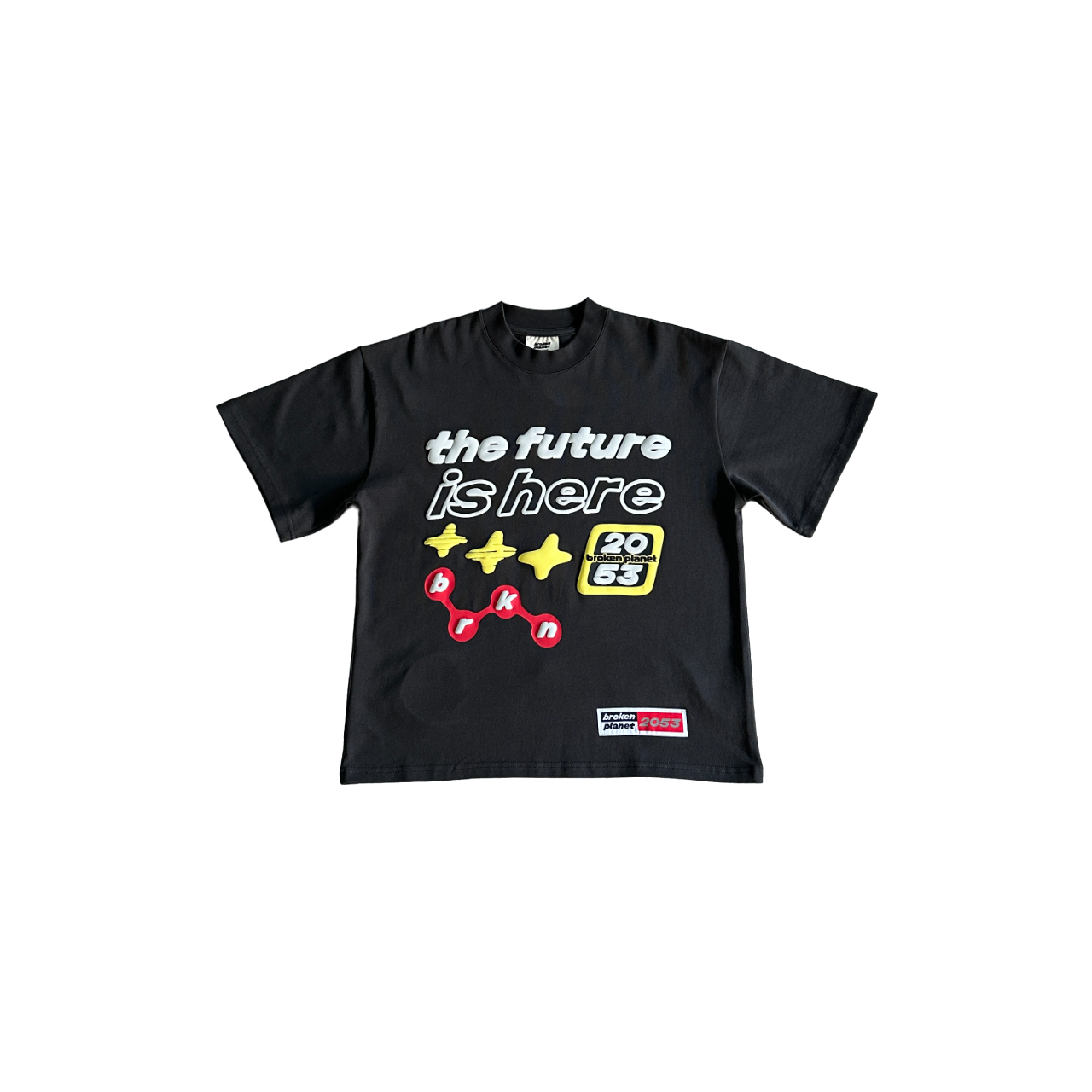 Broken Planet The Future Is Here Tee Black