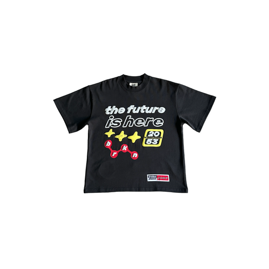 Broken Planet The Future Is Here Tee Black