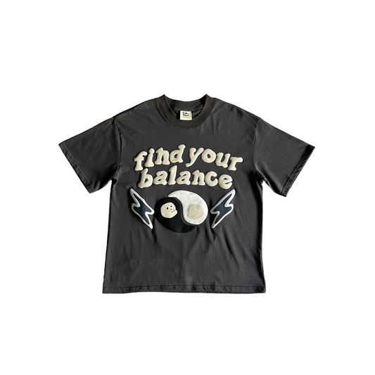 Broken Planet Find Your Balance Tee Grey