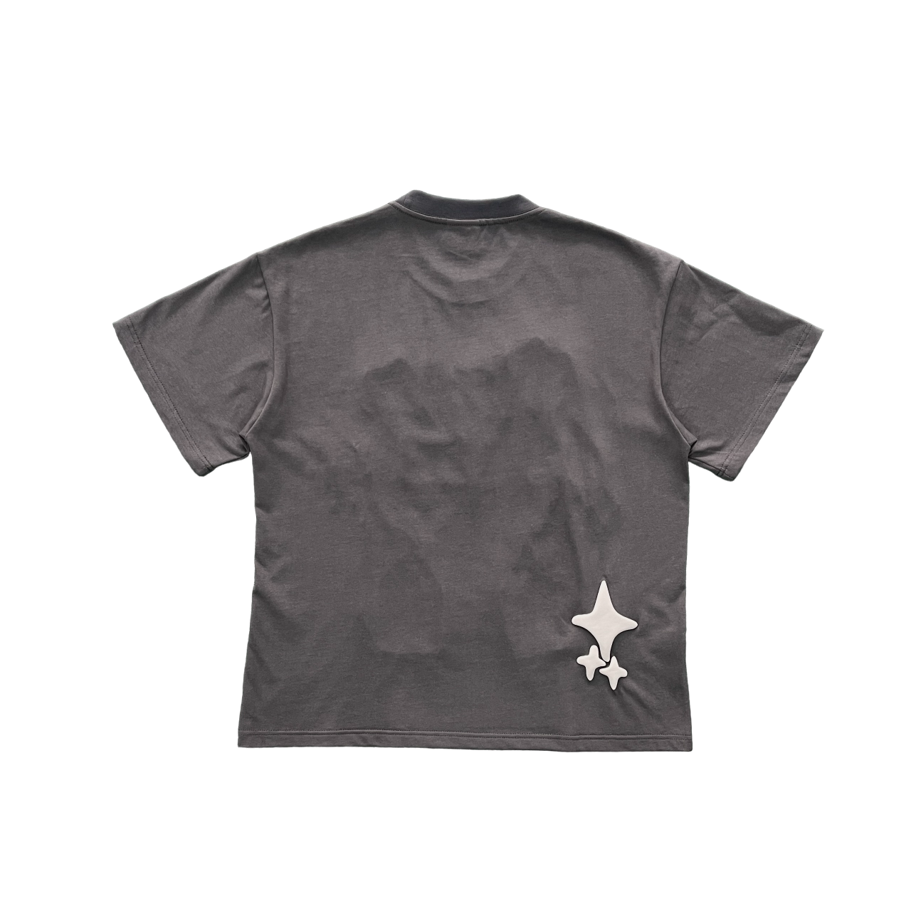 Broken Planet Twin Flames Tee Grey