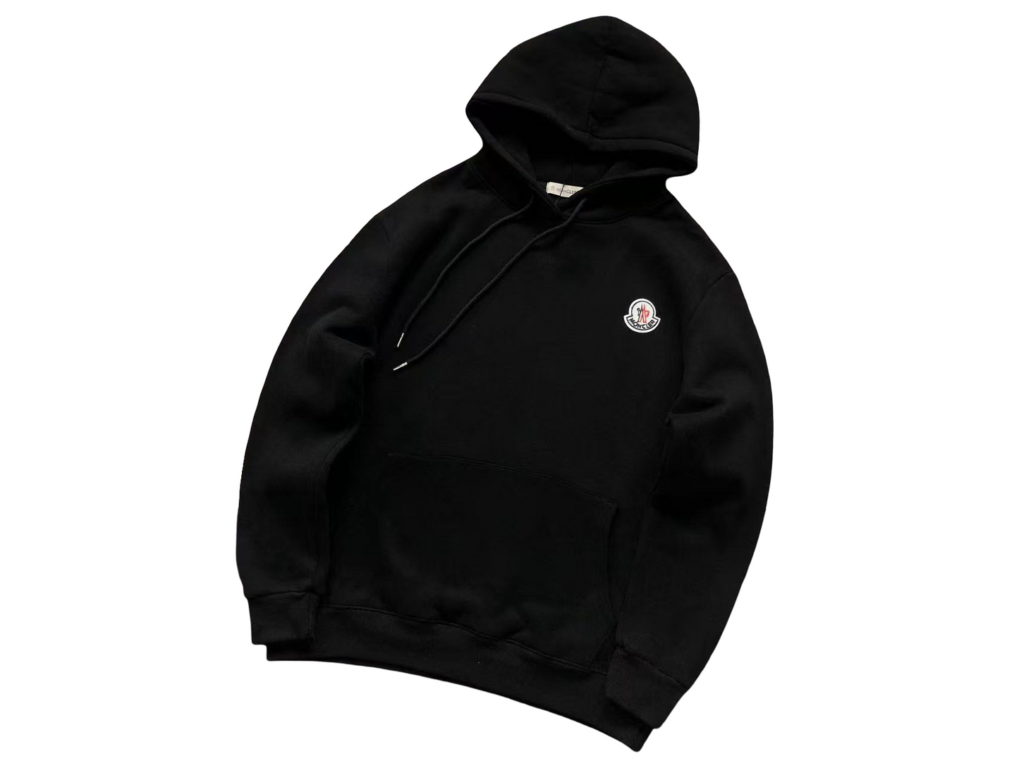 Moncler Basic Hoodie Black