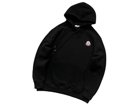 Moncler Basic Hoodie Black