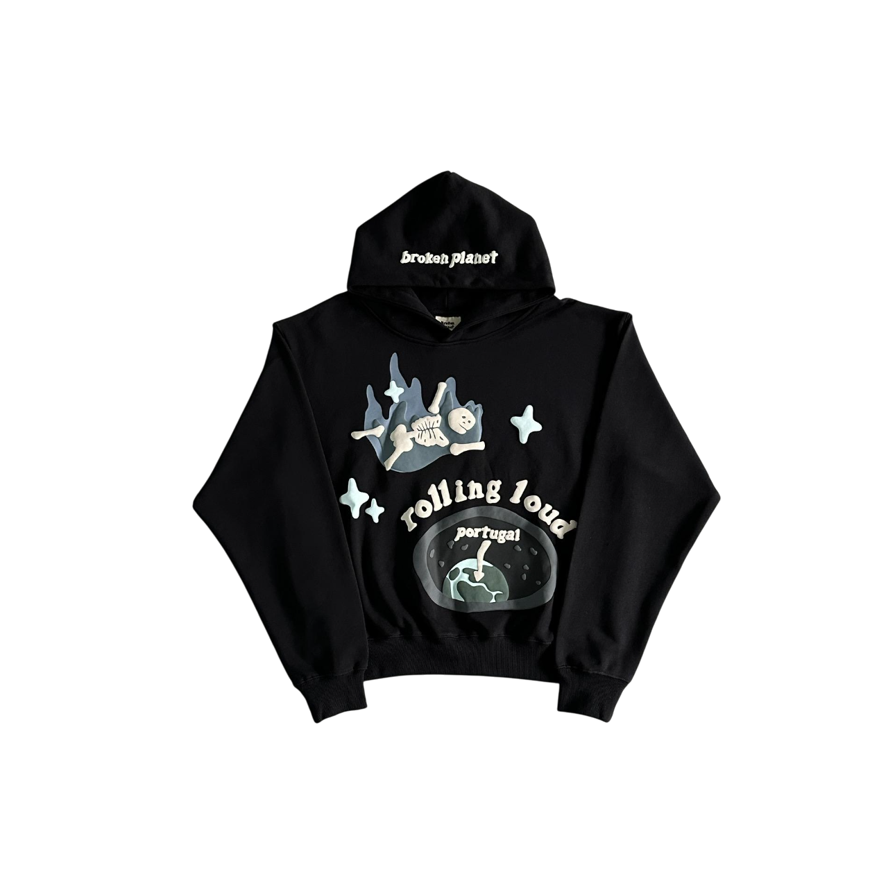 Broken Planet Rolling Loud Hoodie Black