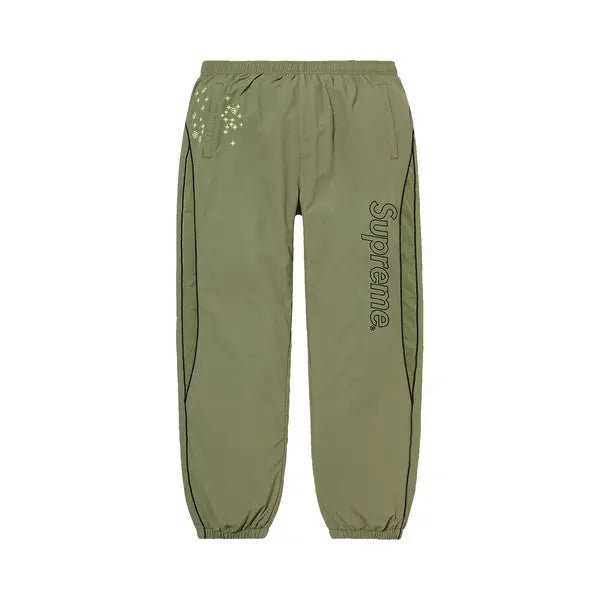 Supreme AOI Glow-In-The-Dark Shell Suit Jogging Khaki