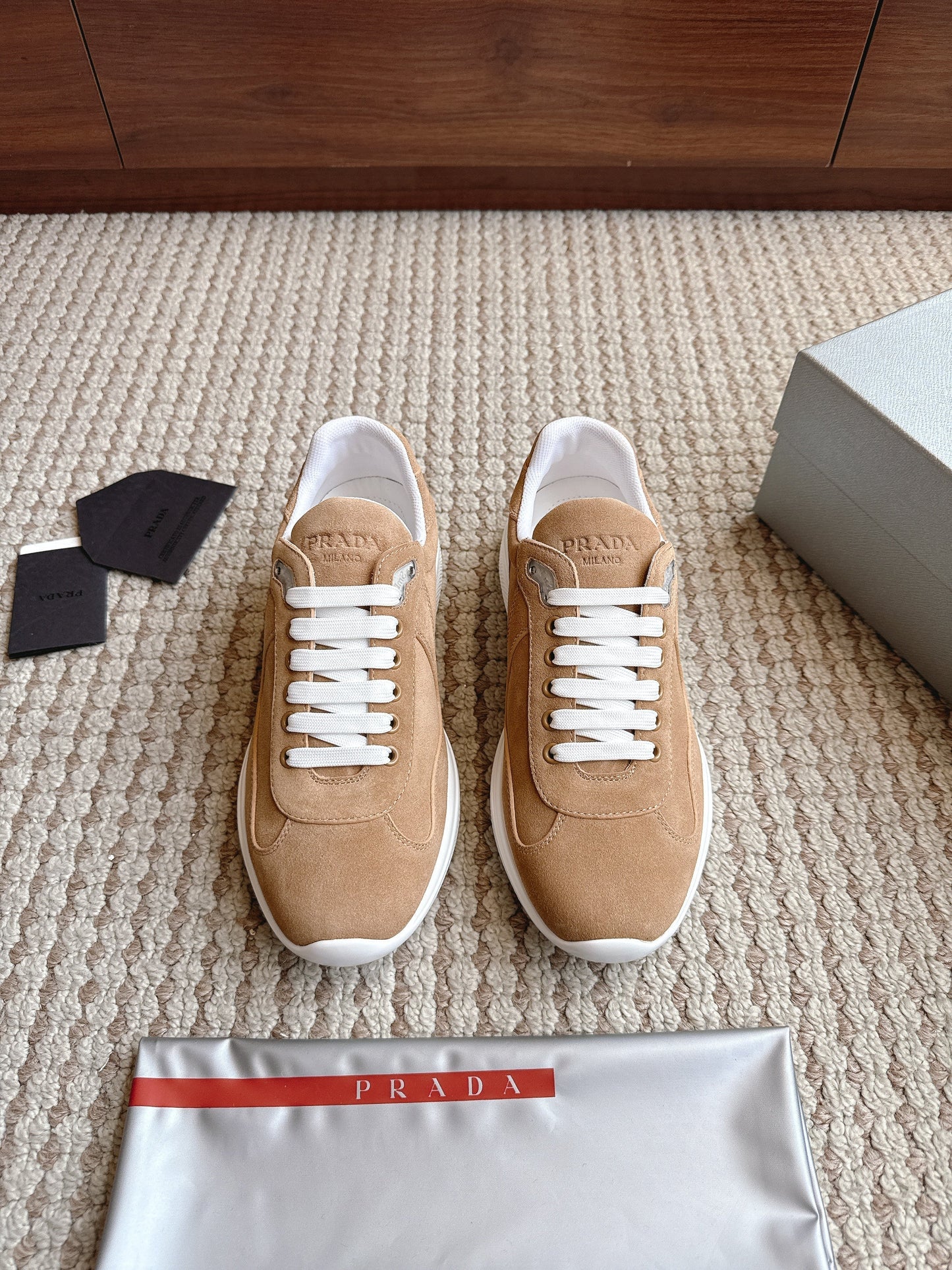 Prada America's Cup Denim Brown