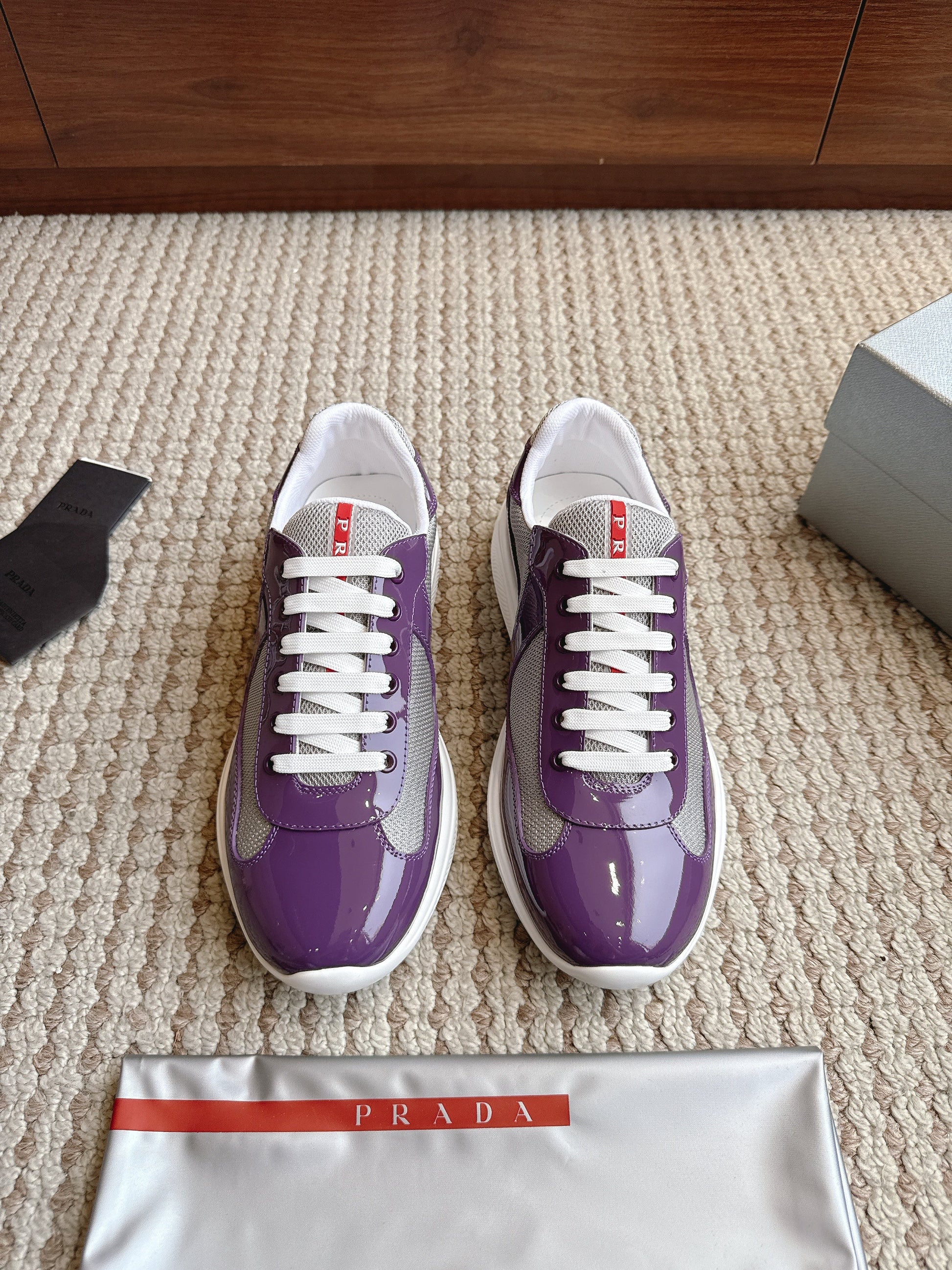 Prada America's Cup Purple Grey