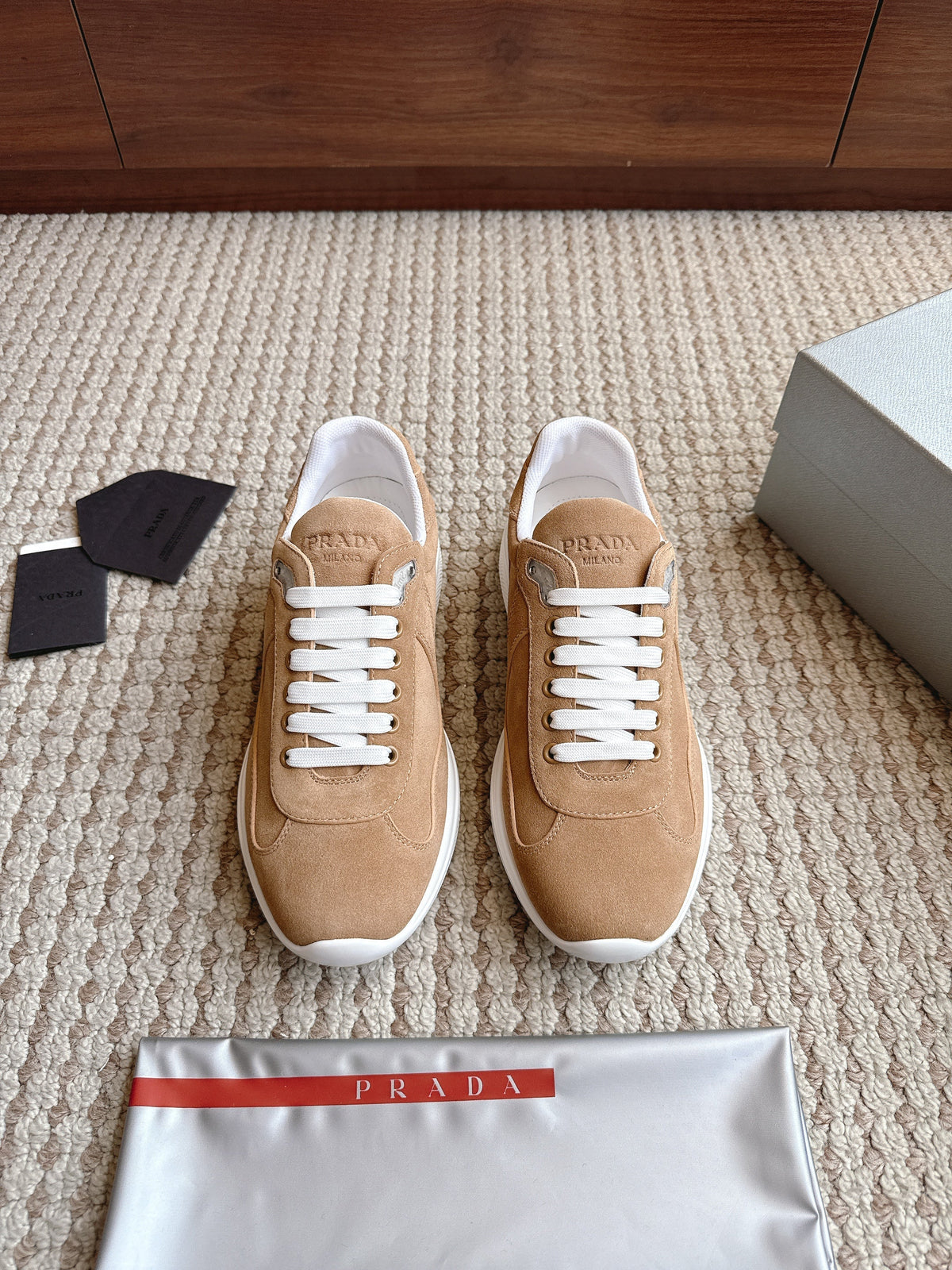 Prada America's Cup Denim Brown