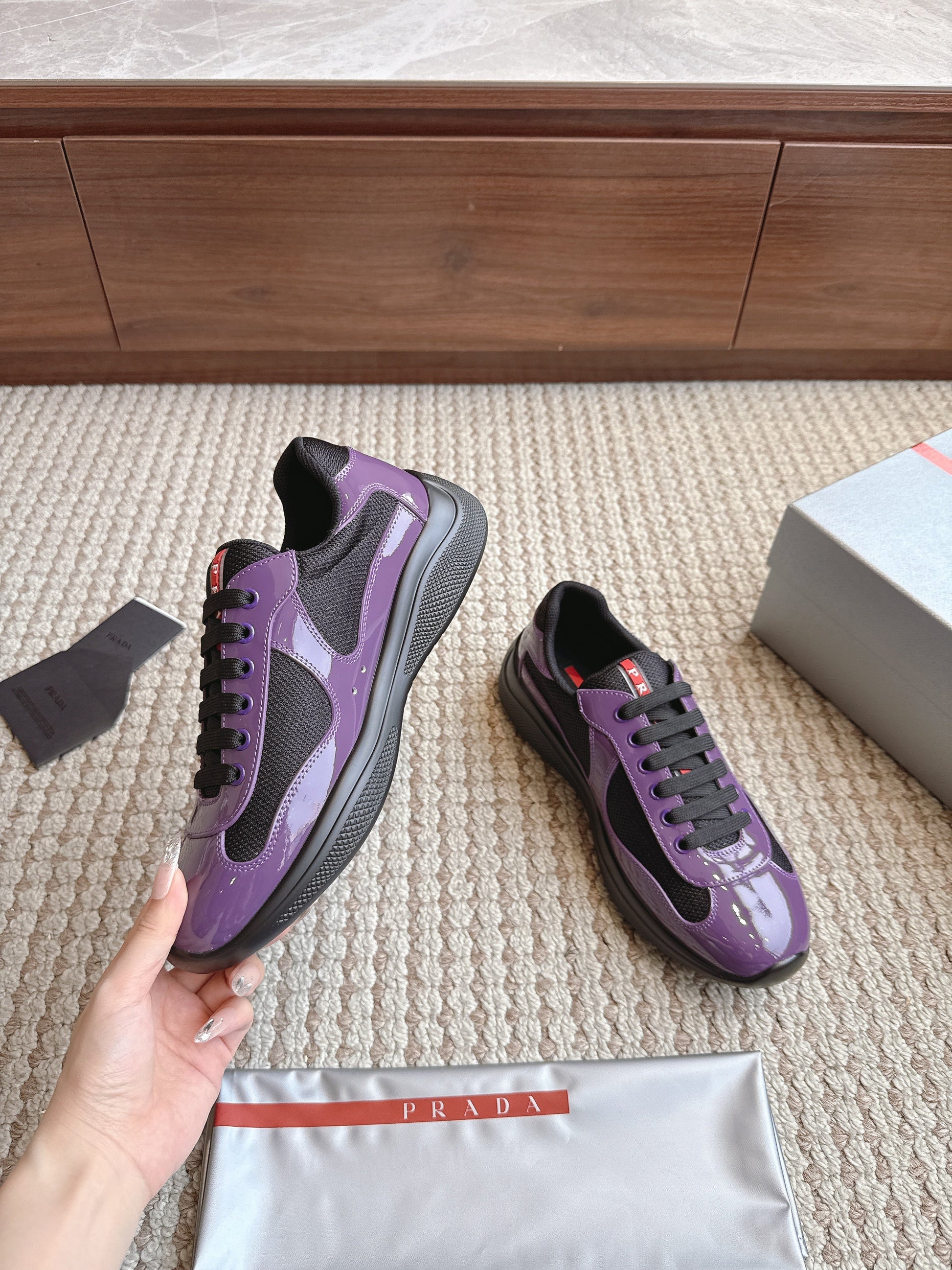 Prada America's Cup Purple Black