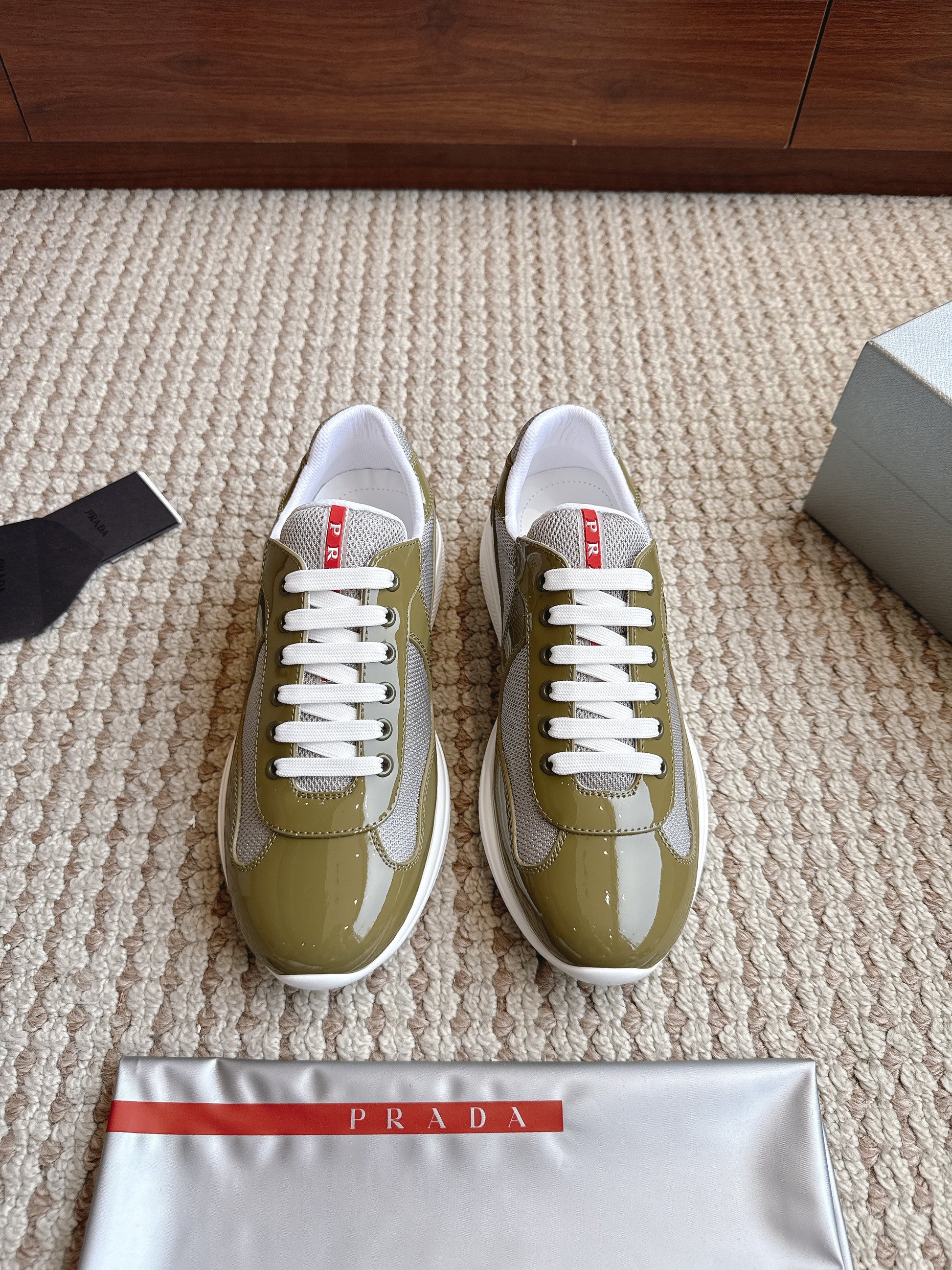 Prada America's Cup Khaki Grey