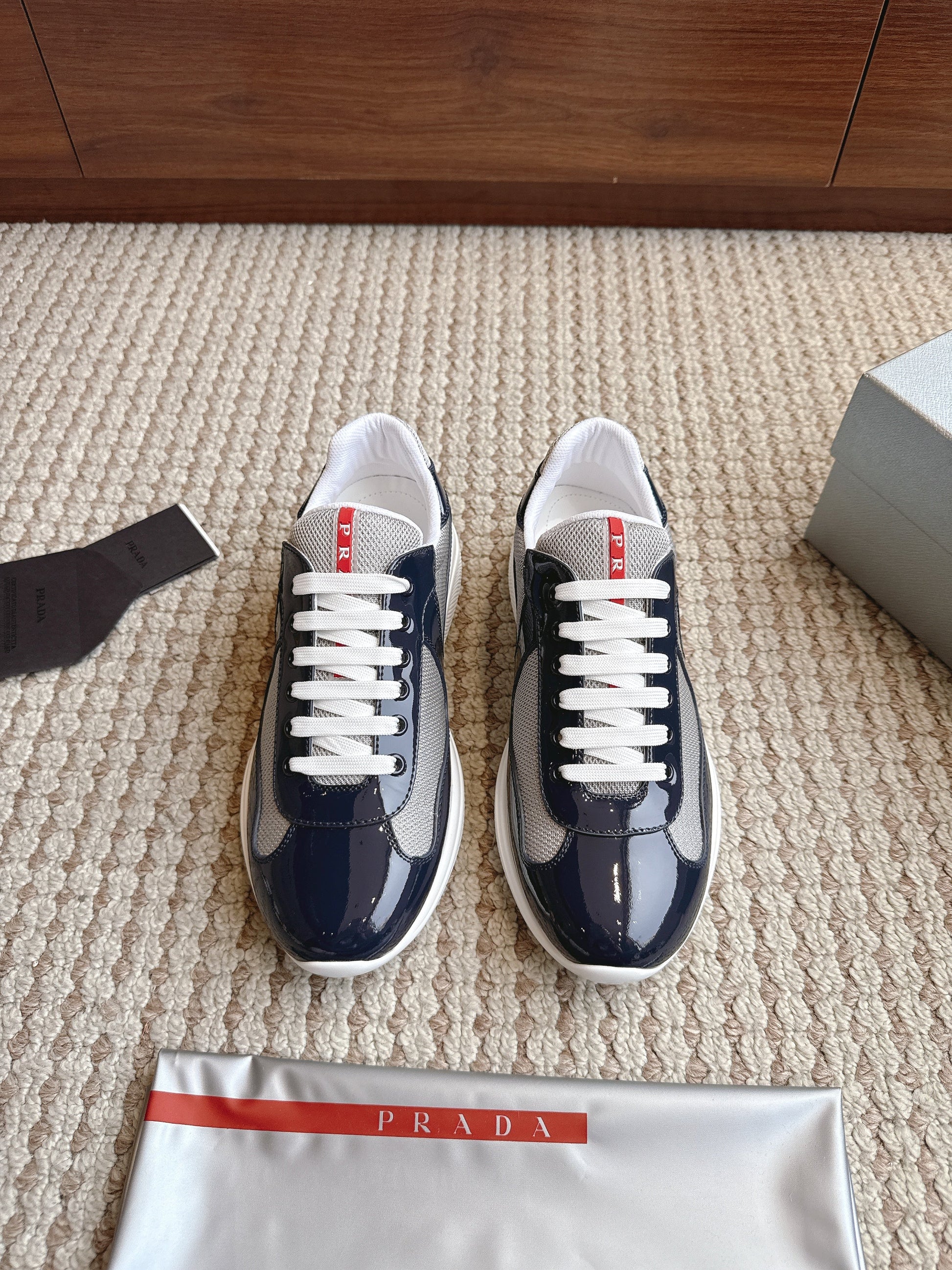 Prada America's Cup White Black Grey