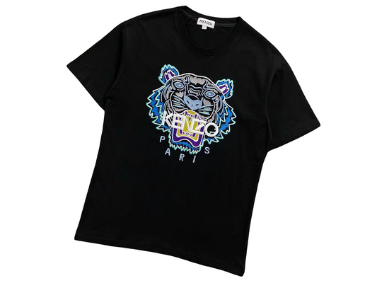 KENZO Tiger Tee Black/Blue/Purple