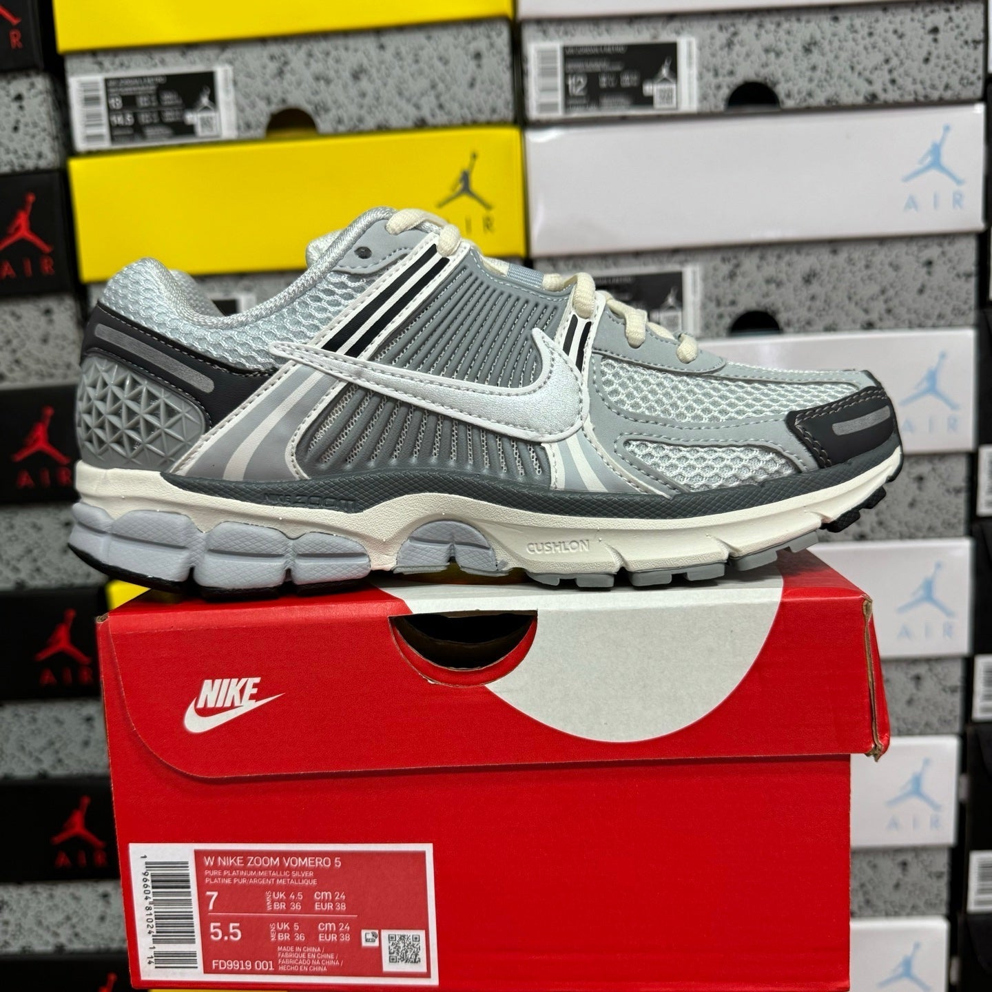 Nike Vomero 5 Pure Platinum Metallic Silver