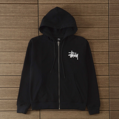 Sudadera con capucha Stussy negra
