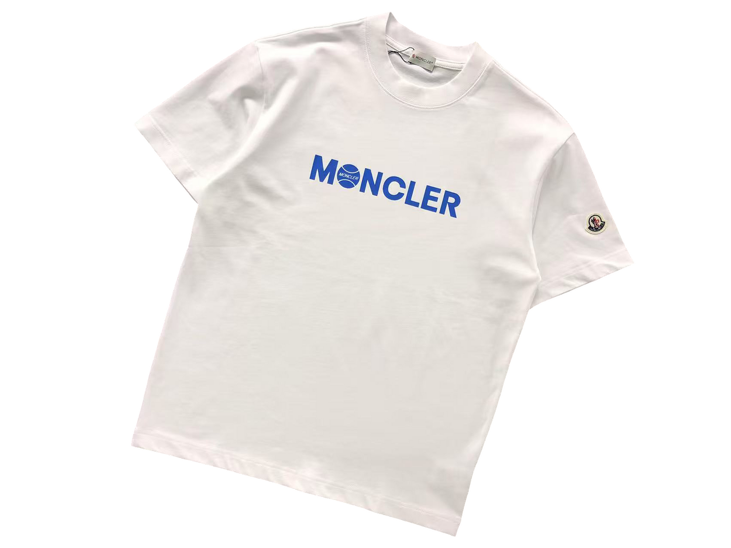 Moncler Tennis Tee White