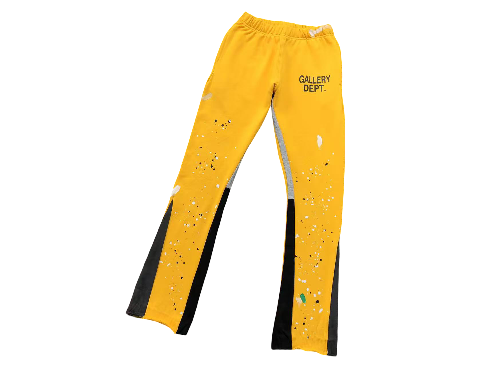 GALLERY DEPT. Double Painted Jogging Yellow