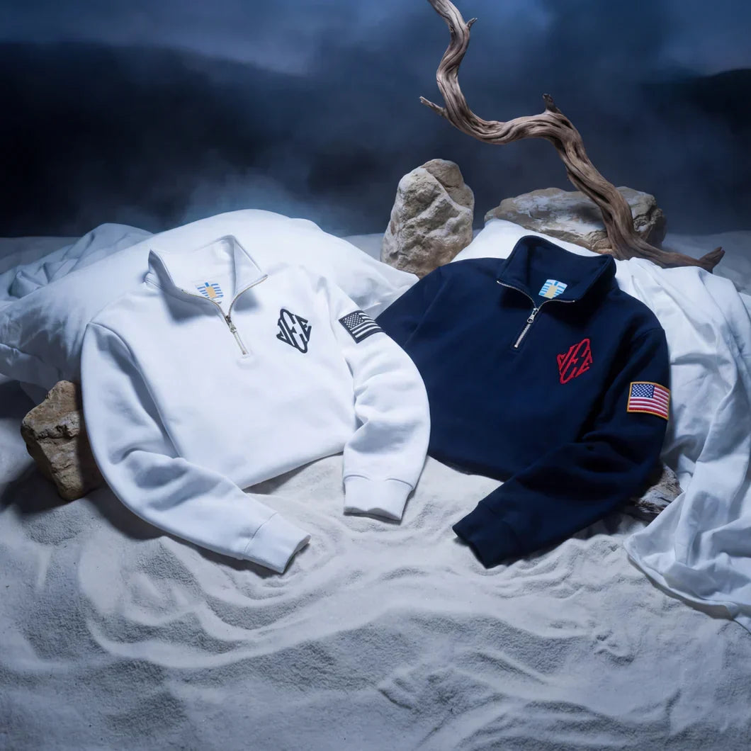 Original Epstein Quarter Zip - Navy Blue