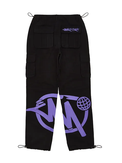 Minus Two Black Graff Cargos - (PURPLE)