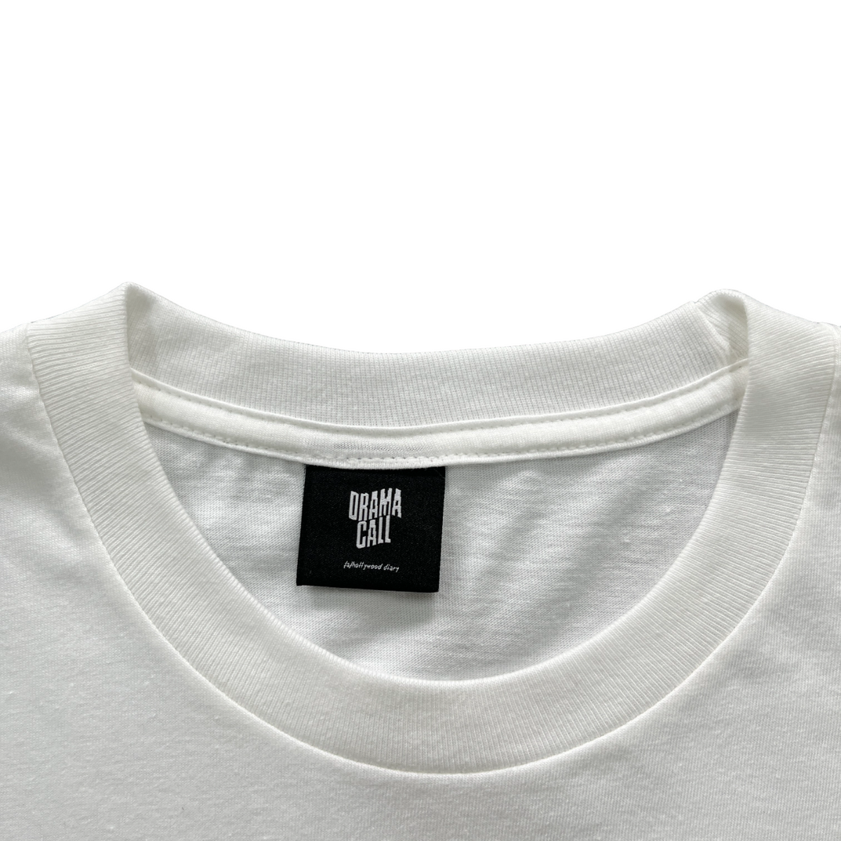 Drama Call Classic Tee White/Brown