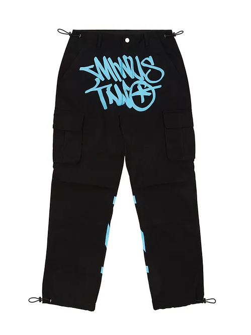 Minus Two Black Graff Cargos - (BLUE)