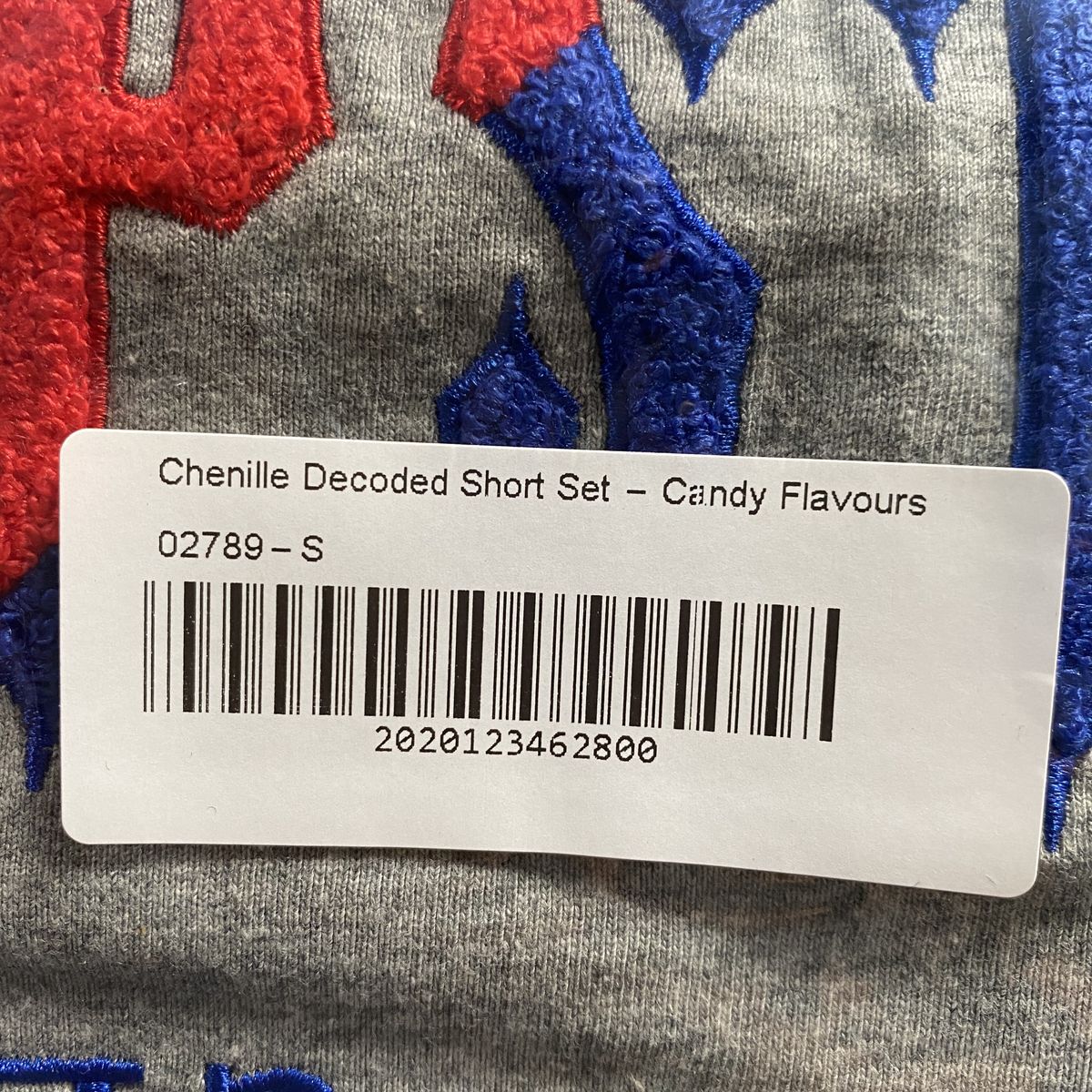 Trapstar Chenille Decoded Short Set Candy Flavours