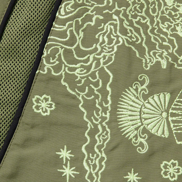 Supreme AOI Glow-In-The-Dark Shell Suit Jacket Khaki