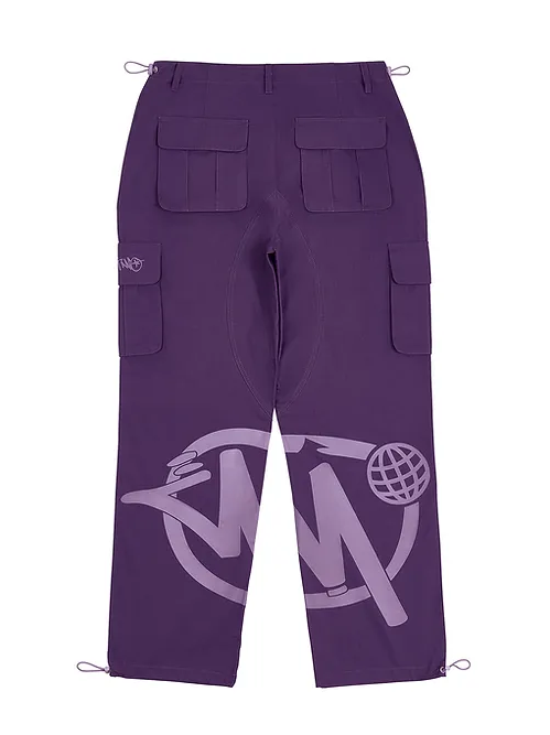 Minus Two Black Graff Cargos - (FULL PURPLE)