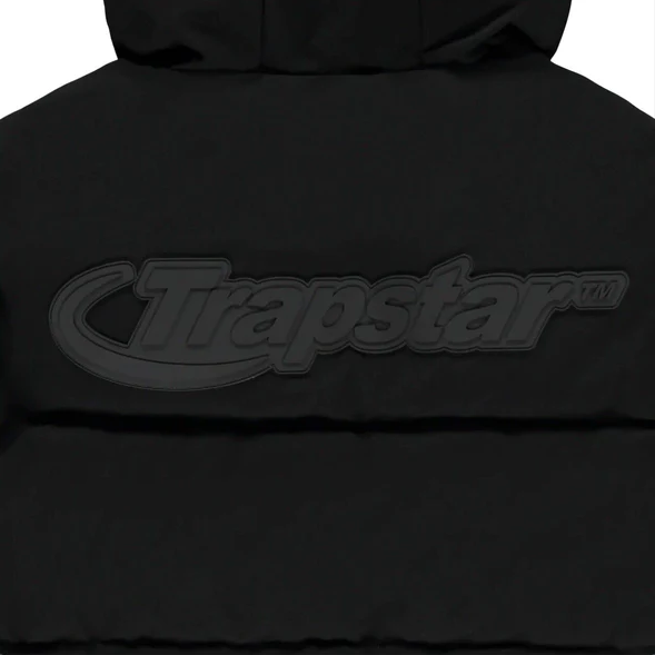 Trapstar Hyperdrive Technical Puffer Jacket Blackout Edition