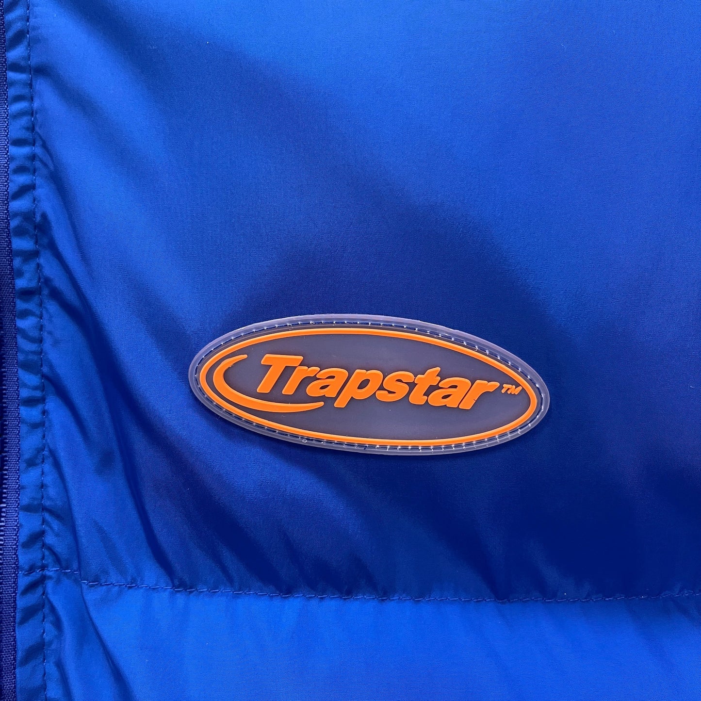 Trapstar Hyperdrive Puffer Jacket 2.0 Blue/Orange
